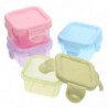 4Pcs Dispenser Storage Meal Containers Multi-Functional Sealed Preservation Storage for Snack