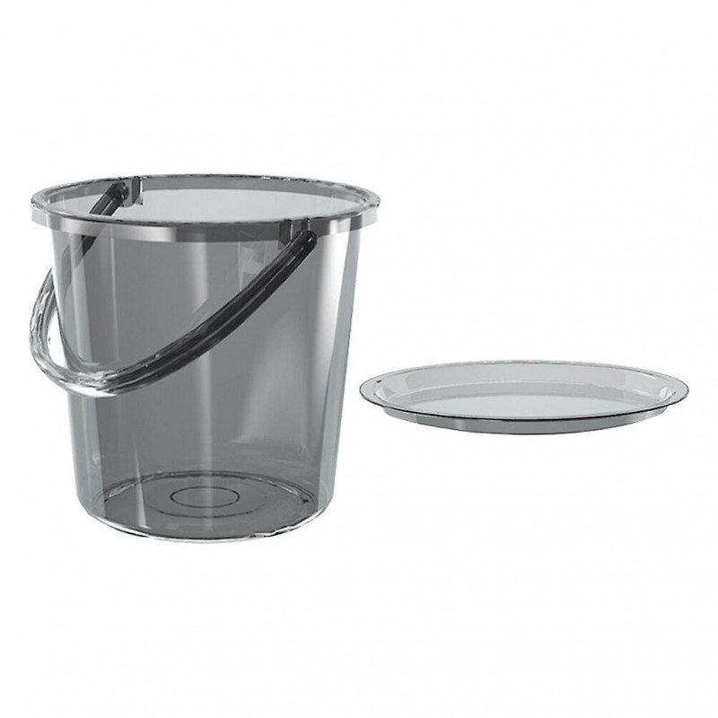 Seau en plastique avec poignée Seau d’eau Seau de grande capacité Seau de lavage pour la maison 23L