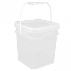 Plastic Storage Bucket Multi-functional Paint Pail Paint Container Food-grade Reusable Ice Cream Bucket Plastic Storage Bucket Multi-functional Paint Pail Paint Container Food-grade Reusable Ice Cream Bucket