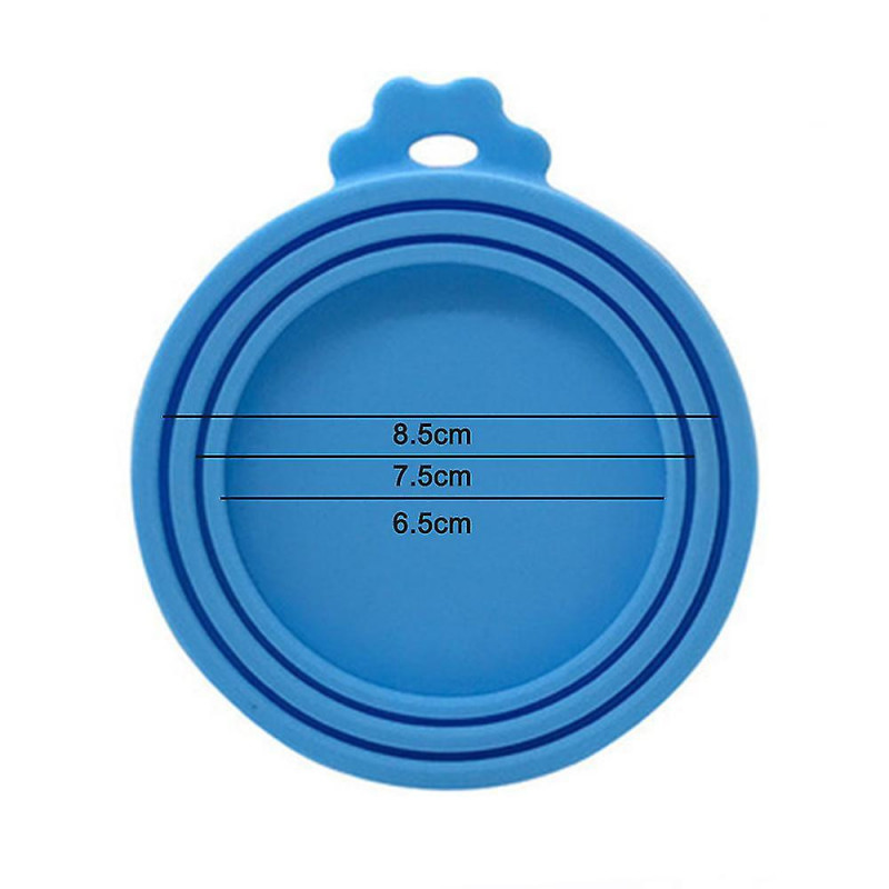 Couvercles de boîtes de nourriture pour animaux de compagnie, couvercles de canettes en silicone pour aliments [...]