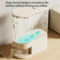 Sealed Rice Bucket Kitchen Rice Storage Box Moisture Proof Insect-Proof Flap Rice Bucket with Cup 5