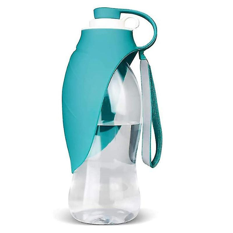 Yaju Pet Water Dispenser Feeder Container Portable With Drinking Cup1pcs,blue)