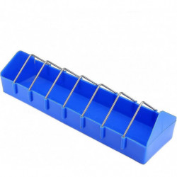 Yaju Bird Cage Feeder Cup For Pet Food Poultry Supplies Storage Feed 6 Inch 1pcsblue Yaju Bird Cage Feeder Cup For Pet Food Poultry Supplies Storage Feed 6 Inch 1pcsblue