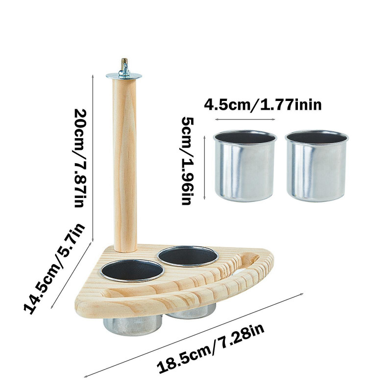 Bird Feeder Aerial Bird Food Box Spatter Proof Hanging Special Feeding Supplies Stainless Steel Food Box [...]