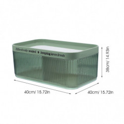 Food Fresh Container Fruit Draining Storage Fresh-keeping Organizer Box For Fruits Breads Food Fresh Container Fruit Draining Storage Fresh-keeping Organizer Box For Fruits Breads