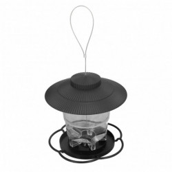 Bird Feeder 1L Portable Hanging Design Durable Transparent Container Easy Filling Bird Feeder 1L Portable Hanging Design Durable Transparent Container Easy Filling