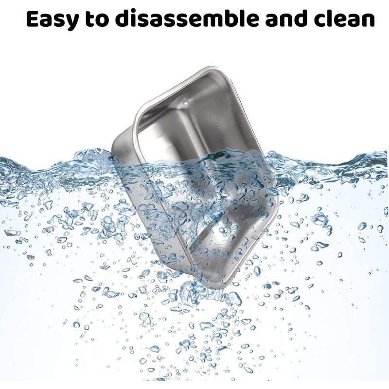 Pet Hanging Bowl For Lmell Crates, 2 In 1 Small Dog Bowl Puppy Bowl Removable Stainless Rabbit B Gift