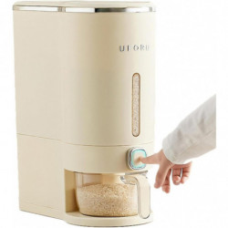 Dry Food Dispenser, Sealed Moisture Proof Rice Bucket, Sealed Rice Kitchen Bucketr, Large Sealed Grain Food [...]