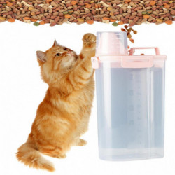 Pet Dry Food Storage Bin Feeders