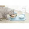 Automatic Feeder For Cats Dispenser Storage Pet Dog Food Bowl Container* @bugu