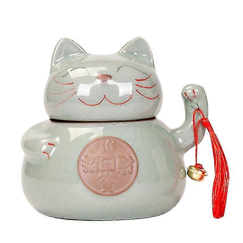 1pcs Kitchen Food Storage Cat Tea Can