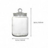 1pcs Kitchen Food Storage Grain Sealing Jar