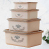 4pcs Kitchen Food Storage Storage Box