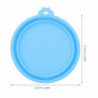 4pcs Pet Food Can Covers Fresh-keeping Covers Silicone Can Lids Dog Food Can Covers