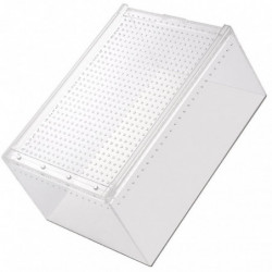 Bac d’alimentation créatif Petite boîte d’éleveur Reptiles Enclos Escargot Bac d’alimentation Enclos pour insectes Bac d’alimentation créatif Petite boîte d’éleveur Reptiles Enclos Escargot Bac d’alimentation Enclos pour insectes