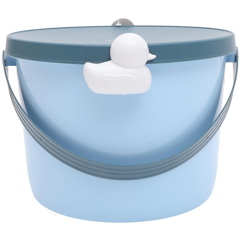 Plastic Building Blocks Storage Bucket Toy Storage Bucket with Lid Toy Storage Organizer