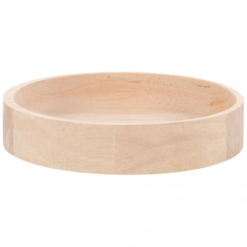 Hamster Food Dish Wooden Food Storage Bowl Hamster Food Container Small Pet Food Holder