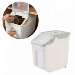 Pet Food Container Moisture Proof Dustproof Dry Food Bucket Storage Case Containers Size S (Nordic Green) Pet Food Container Moisture Proof Dustproof Dry Food Bucket Storage Case Containers Size S (Nordic Green)
