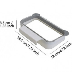 2 Pieces Garbage Bag Holder, Kitchen Trash Bag Holder, Hanging Trash Bag Holder (shikai)