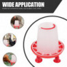 Chicken Food Container Multi-function Chick Feeding Bucket Poultry Chick Feeder