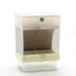 Bird Feeder For Cage Parakeet Automatic Food Dispenser No Mess Food Container Bird Feeder For Cage Parakeet Automatic Food Dispenser No Mess Food Container