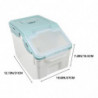 1pcs Pet Food Bucket