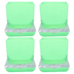 4pcs Rabbit Feeding Bowl 4pcs Rabbit Feeding Bowl