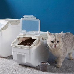 1pcs Pet Food Sealing Barrel 1pcs Pet Food Sealing Barrel