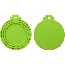 2-Pack Can Covers Universal Silicone for Pet Food Cans Fits Most Standard Size BPA FreeGreen 2-Pack Can Covers Universal Silicone for Pet Food Cans Fits Most Standard Size BPA FreeGreen