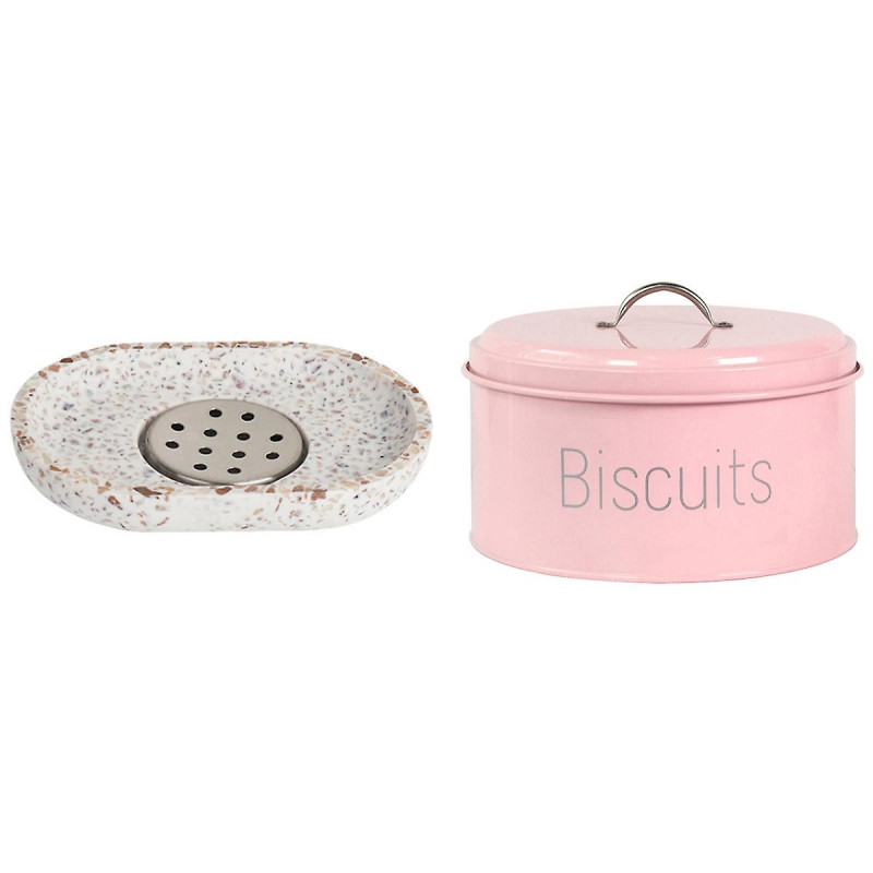 Cake Storage Box Candy Jar Moistureproof Sealing Ring Pink