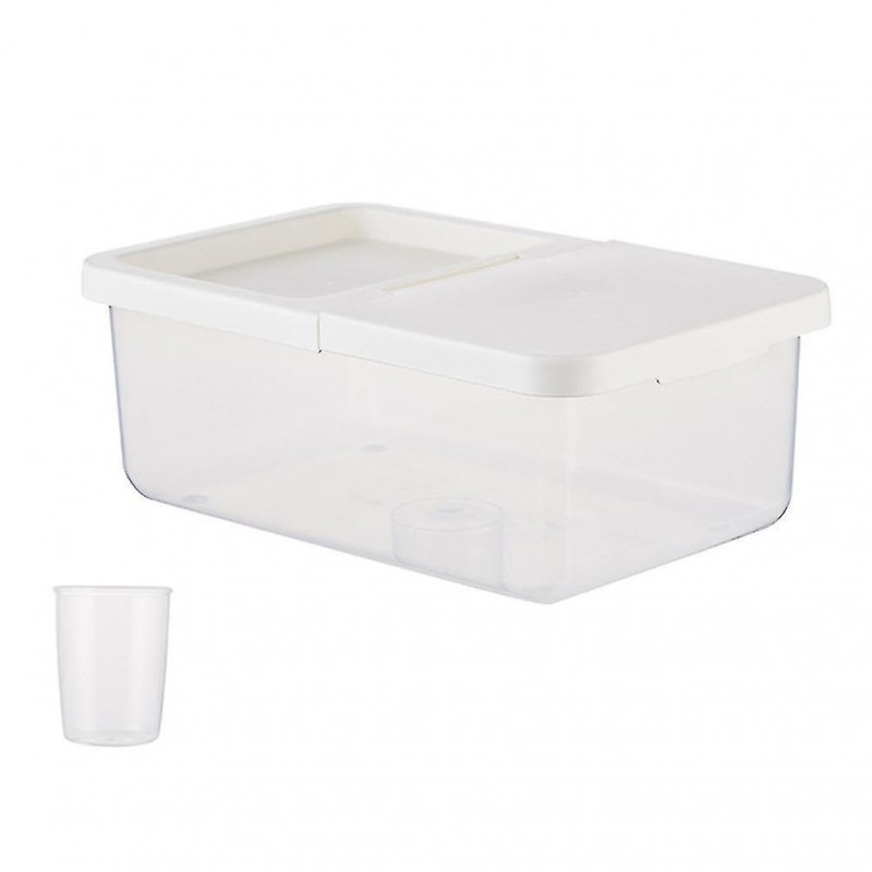 Y1pc Clamshell Design Kitchen Rice Storage Box Kitchen Sealing Storage Box