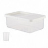Y1pc Clamshell Design Kitchen Rice Storage Box Kitchen Sealing Storage Box