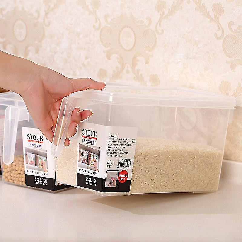 Kitchen Transparent Storage Box Grains Beans Storage Contain Sealed Home Organizer Food Container Refrigerator [...]
