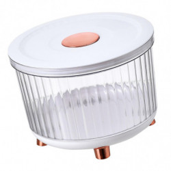 Insect-proof Food Sealed Grain Container Pet Food Container Rice Storage Box White 5kg Insect-proof Food Sealed Grain Container Pet Food Container Rice Storage Box White 5kg