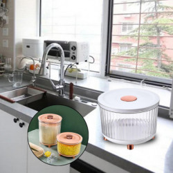 Insect-proof Food Sealed Grain Container Pet Food Container Rice Storage Box White 5kg Insect-proof Food Sealed Grain Container Pet Food Container Rice Storage Box White 5kg