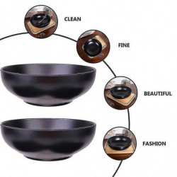 2pcs Ramen Bowls Stylish Food Container