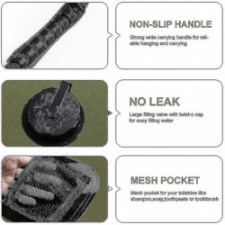 Bouteille pour chien pour la marche, distributeur de voyage pour chien multifonctionnel et portable avec récipient [...]