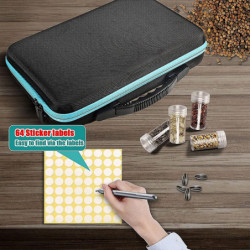 60 Slots Seeds Storage Organizer Keep Seat Neat Compartment Container For Securely Storing Seeds Use