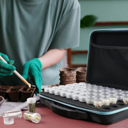 60 Slots Seeds Storage Organizer Keep Seat Neat Compartment Container For Securely Storing Seeds Use