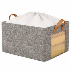 Wardrobe Storage Box Moisture-proof Large Capacity Basket For Living Room