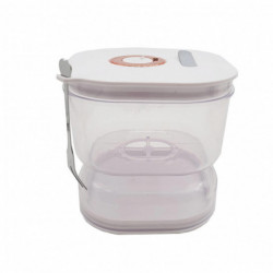 Kitchen Refigerator Pickle Jars Dustproof Wet And Dry Separating Pickles Tank For Home