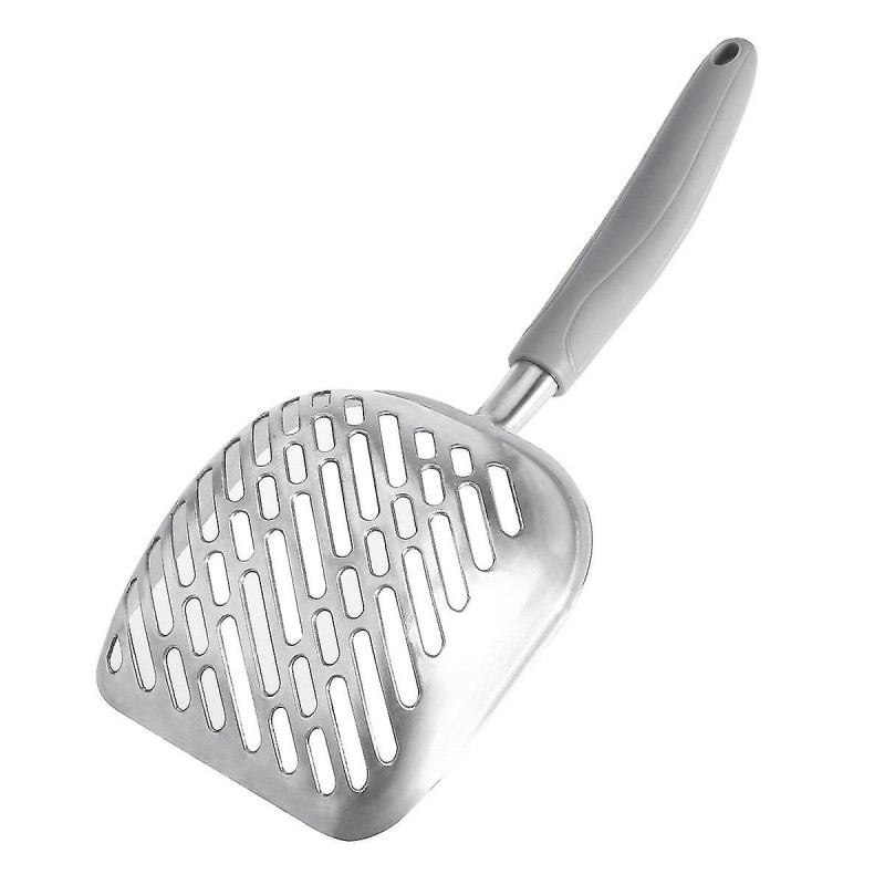 Metal Cat/dog Litter Scoop Pet Poop Removal Tool With A Long Handle