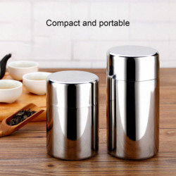 400ml / 550ml Boîte de thé Airtight-proof Couvercle scellé Boîte de stockage de tabac scellée pour café