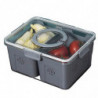Fridge Organizer Storage Box with Clear Lid Food Grade BPA Free Large Capacity Stackable Vegetable R Fridge Organizer Storage Box with Clear Lid Food Grade BPA Free Large Capacity Stackable Vegetable R