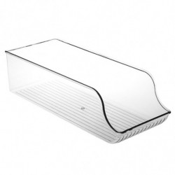 Fridge Organizer Bin Space-saving Food Grade PET Fridge Water Bottle Storage Dispenser Supplies for