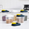 ZHOUBA Storage Box Food-grade PP Airtight Cereal Container Storage Box for Dried Grains ZHOUBA Storage Box Food-grade PP Airtight Cereal Container Storage Box for Dried Grains