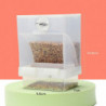 Automatic Bird Feeder with Large Capacity No Mess Anti-Splash And Easy to Use Feeder for Small Birds Automatic Bird Feeder with Large Capacity No Mess Anti-Splash And Easy to Use Feeder for Small Birds