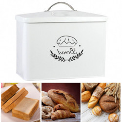 Kitchen Baking Bread Container with Lid Food Grade Large Capacity Dustproof Bread Toast Refrigerator