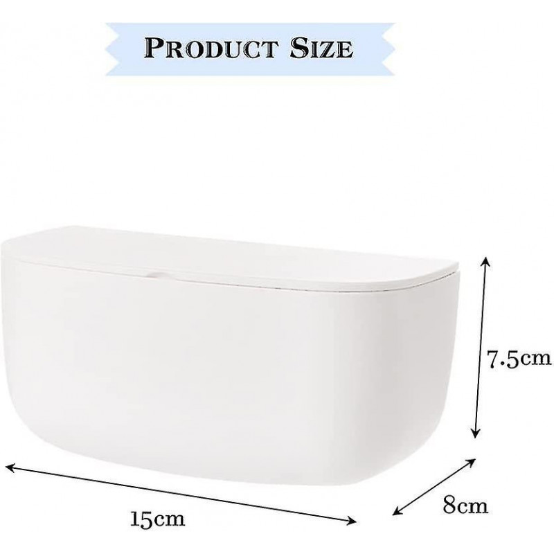 New - Wall Mounted Grocery Bag Dispenser, Plastic Bag Storage Box, Garbage Bag Organizer Dispens