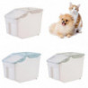 ZHOUBA 10kg Pet Dog Cats Food Barrel Sealed Container Moisture-proof Storage Bucket ZHOUBA 10kg Pet Dog Cats Food Barrel Sealed Container Moisture-proof Storage Bucket